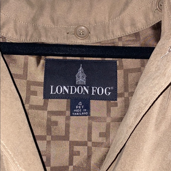London Fog Vintage Trench Coat - Picture 2 of 6